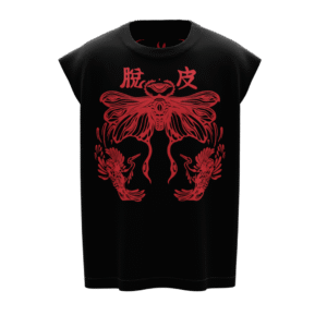 VITRUVIAN BOXY BLACK VEST